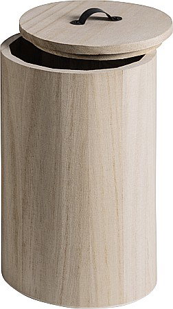 KP CUTIE LEMN ROTUNDA 20.8*12.1CM CU CAPAC 8735203 [2]