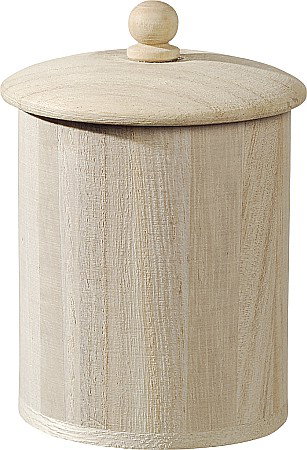 HOBBY - KP CUTIE LEMN ROTUNDA 9*6.5CM CU CAPAC 8735202