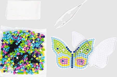 Seturi Creative pentru Copii - KP SET CREATIV FLUTURE DIN MARGELE TERMOADEZIVE 2170202