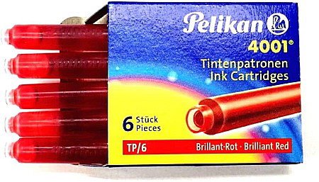 HE PATROANE CERNEALA PELIKAN 6/SET MICI ROSU 301192 [1]