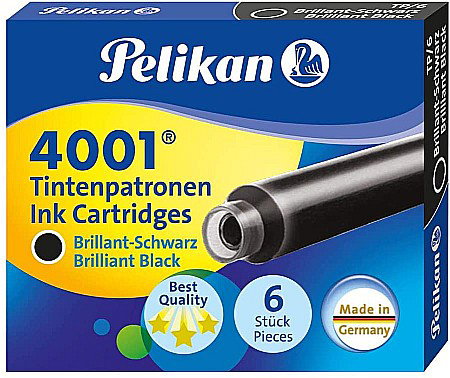 RECHIZITE SCOLARE IPB - HE PATROANE CERNEALA PELIKAN 6/SET MICI NEGRU 301218