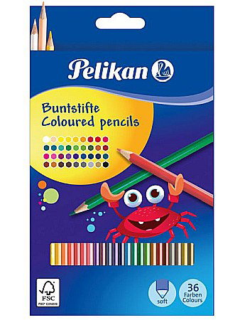 RECHIZITE SCOLARE IPB - HE CREIOANE COLORATE 36/SET PELIKAN 700139
