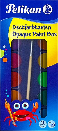 RECHIZITE SCOLARE IPB - HE ACUARELE PELIKAN 12/SET 721258