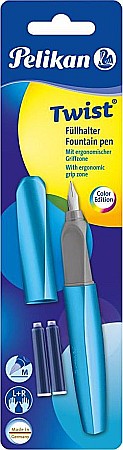 Stilouri si Rollere cu Cerneala - HE STILOU PELIKAN TWIST FROSTED BLUE 811262