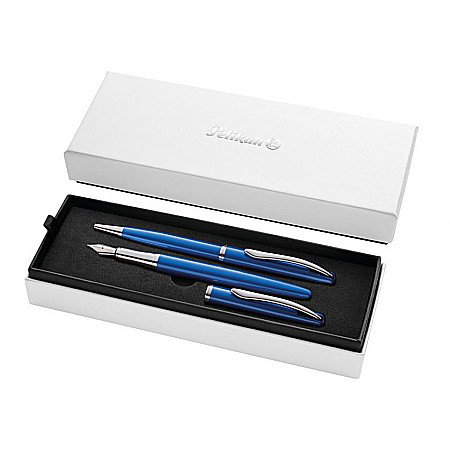 Seturi Instrumente de lux - SET PIX și STILOU JAZZ NOBLE ELEGANCE LUX SAPHIRE BLUE 821902