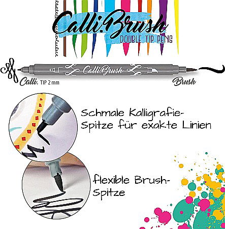 ONLINE CARIOCA TIP PENSULA 2 CAPETE CALLI.BRUSH NEON 5/SET 19078 [1]