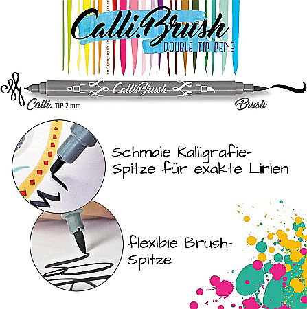 ONLINE PENAR CALLI.BRUSH ECHIPAT, 24 CARIOCI TIP PENSULA 2 CAPETE 81463 [1]