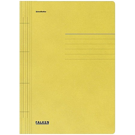Dosare carton - DOSAR DE CARTON CU SINA A4 FALKEN, GALBEN 80000425002F
