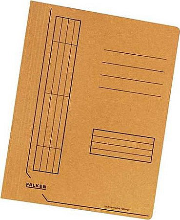 Dosare carton - DOSAR DE CARTON CU SINA A4 FALKEN, PORTOCALIU 80003791002F