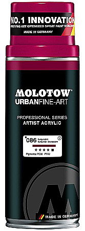 Spray acrilic UFA Artist Molotow 400ml burgundy MLW232 [0]