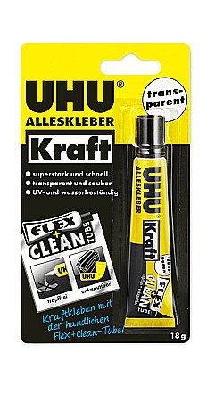 ARTICOLE DE BIROU - UHU ADEZIV KRAFT FLEX + CLEAN 18G 771033