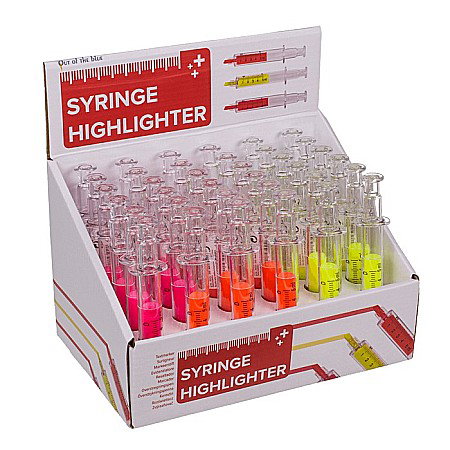 BLU TEXTMARKER SERINGA PLASTIC 14 CM DIVERSE CULORI 29/3332 [3]