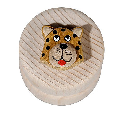 BLU CUTIUTA LEMN PENTRU DINTI DE LAPTE 3.5*3.5CM ANIMALE 76/0992 [0]