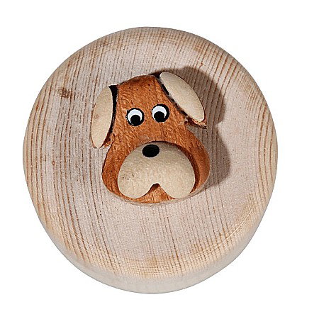 BLU CUTIUTA LEMN PENTRU DINTI DE LAPTE 3.5*3.5CM ANIMALE 76/0992 [2]