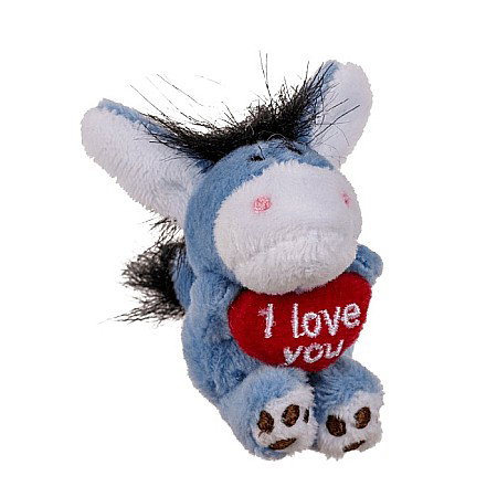 BLU BRELOC METALIC JUCARII PLUSH 6CM I LOVE YOU DIVERSE MODELE 63/0096 [3]