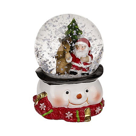 BLU GLOB DECORATIV DIN STICLA 5.2*6.5CM CRACIUN 950142 [3]