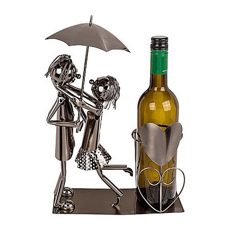 BLU SUPORT METALIC PENTRU STICLE 29*27CM LOVERS IV 71/3271 [1]