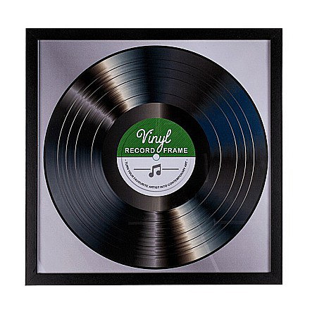 BLU RAMA PENTRU DISCURI DIN VINIL 34*34*1CM CU STICLA 94/2710 [1]