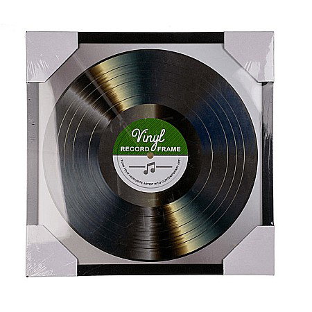 BLU RAMA PENTRU DISCURI DIN VINIL 34*34*1CM CU STICLA 94/2710 [2]