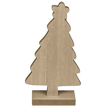 BLU BRAD DECOR DIN LEMN 10.4*19.5CM ALB-NEGRU 960421 [4]