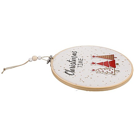 BLU DECORATIUNE SUSPENDATA DIN LEMN 2*21*2CM CHRISTMAS TIME 960434 [8]