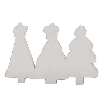 BLU DECORATIUNE CRACIUN BRADUTI LEMN 15*2*10CM ALB-ROSU 960435 [4]
