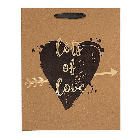 BLU SACOSA CADOU 26*10*32CM KRAFT LOVE 180758 [3]
