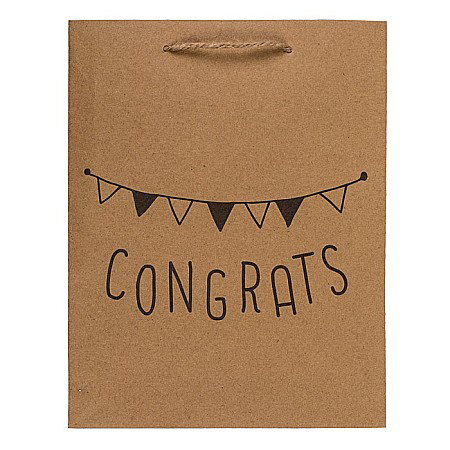 BLU SACOSA CADOU 18*8*23CM KRAFT LOVE ,FOR YOU, SURPRISE,CONGRATS 180764 [4]