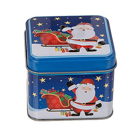 BLU CUTIE PATRATA METAL 7.5*6.5CM MOTIV CRACIUN 946253 [4]