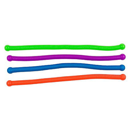 BLU CORDON ELASTIC ANTISTRESS 29*1.5*1.5CM 4/SET CULORI ASORTATE 12/0810 [3]