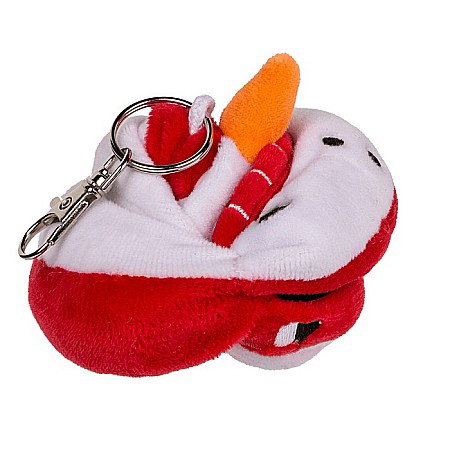 BLU BRELOC CHEI DIN PLUSH 9CM REVERSIBIL MOS CRACIUN/OM DE ZAPADA 99/6700 [7]