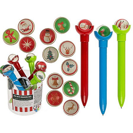 idei de Cadouri Craciun - PIX PLASTIC 17CM CU MINGIUTA SARITOARE MOTIV CRACIUN 99/6186