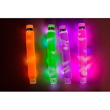 BLU JUCARIE ANTISTRES 20CM FORMA DE TUB CU LED CULORI ASORTATE 61/6671 [4]