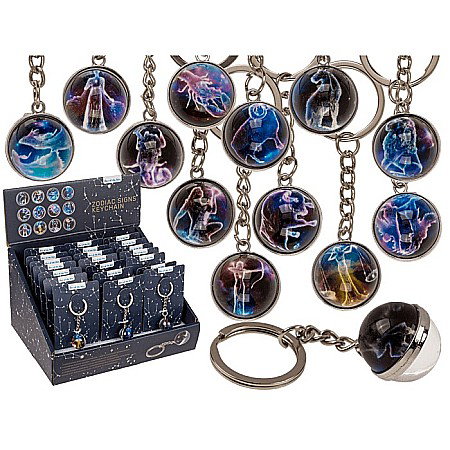 BLU BRELOC CHEI SEMN ZODIACAL 5CM DIVERSE MODELE 12/1127 [13]