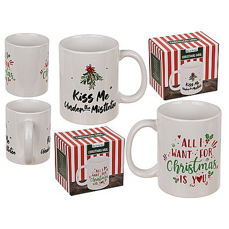 idei de Cadouri Craciun - BLU CANA CERAMICA 330ML CHRISTMAS DREAMS IN CUTIE CADOU 99/6205