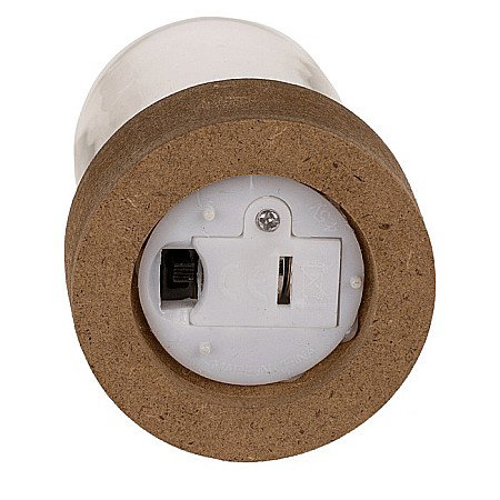 BLU DECORATIUNE LUMINOASA CRACIUN 8CM CU CUPOLA DE STICLA 160066 [9]