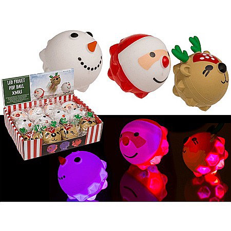 ARTICOLE COPII - BLU MINGE SQUISHY 6CM CU LED, 3XLR41 DIVERSE MODELE CRACIUN 160018
