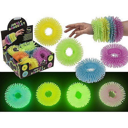 Articole Funny - BLU BRATARA PUFFER 13*4.5CM GLOW IN THE DARK 59/2240