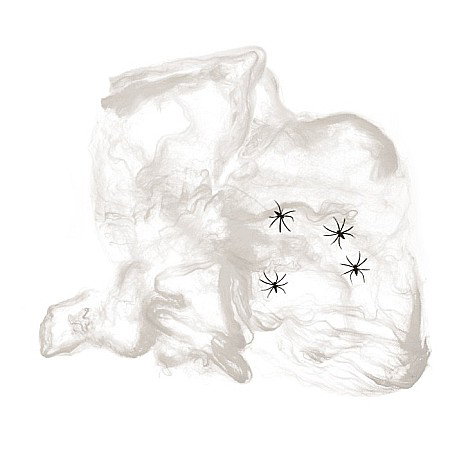 BLU PANZA DE PAIANJEN DECORATIVA 28GR GLOW IN THE DARK CU 4 PAIAJENI MICI 98/2111 [6]