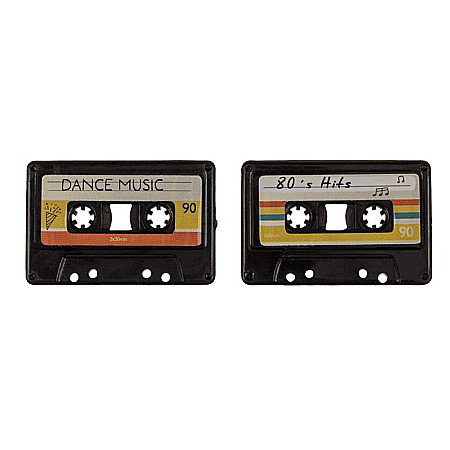 BLU MAGNET FRIGIDER CASETA AUDIO RETRO 3*4.2CM 4/SET 33/5972 [2]