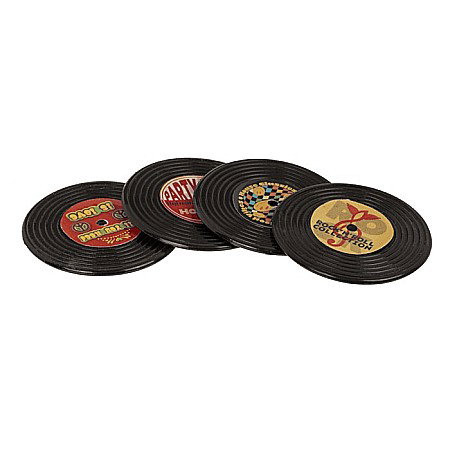 BLU MAGNET FRIGIDER VINIL RETRO 4.2*4.2CM 4/SET 33/5973 [2]