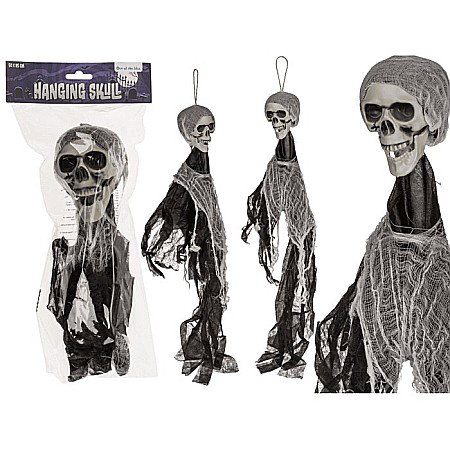 DE SEZON - BLU SCHELET SUSPENDAT DECOR 50*85CM HALOWEEN 98/2115