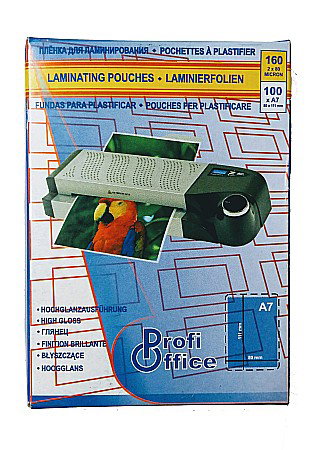 APARATURĂ ȘI PRODUSE DE BIROU - LEG FOLIE LAMINAT A7 80 MICRONI F39 111*80MM 100/SET