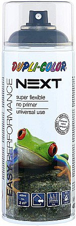 FINE ARTS&GRAPHICS - TEM VOPSEA SPRAY DUPLI-COLOR NEXT 400ML 383812/RAL9005 DEEP BLACK GLOSSY