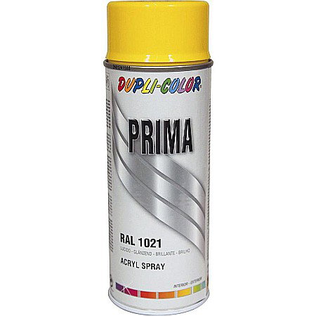 FINE ARTS&GRAPHICS - TEM SPRAY ACRIL DUPLICOLOR  PRIMA 400ML GALBEN LUCIOS  379813/788734