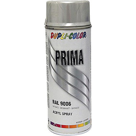 Culori Acrilice Spray - TEM SPRAY ACRIL DUPLICOLOR  PRIMA 400ML ARGINTIU 379884