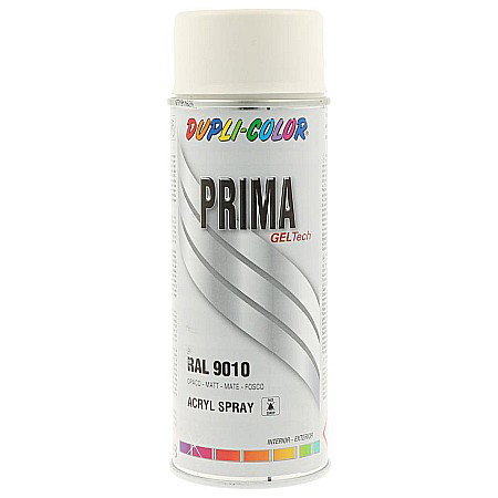 FINE ARTS&GRAPHICS - TEM SPRAY ACRIL DUPLICOLOR  PRIMA 400ML ALB MAT 379891/789083