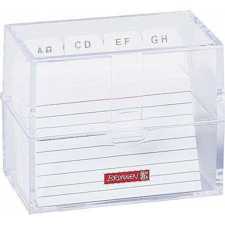 Indecsi autoadezivi, pagemarkere - BR SUPORT PLASTIC INDEX CARD A8 20580