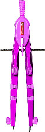 Compas scolar - BR COMPAS 380MM ROZ COLOR CODE 4954026