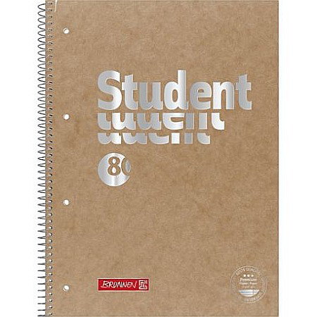 Caiete pentru studenti - BR CAIET A4 80F SPIRA SI PERFORATII PREMIUM LINII 6782770